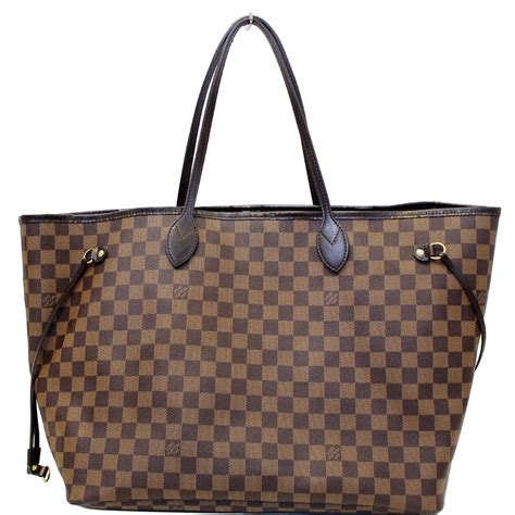 brown lv neverfull|louis vuitton neverfull tote.